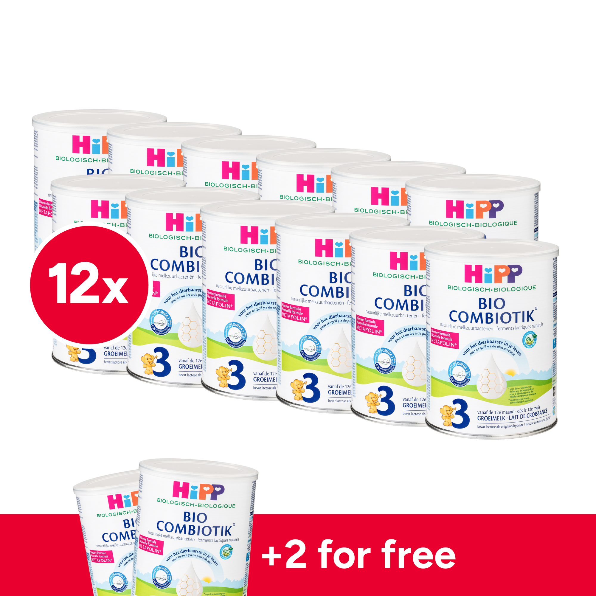 HiPP Dutch Bio Combiotik Cow Milk Baby Formula • Stage 3