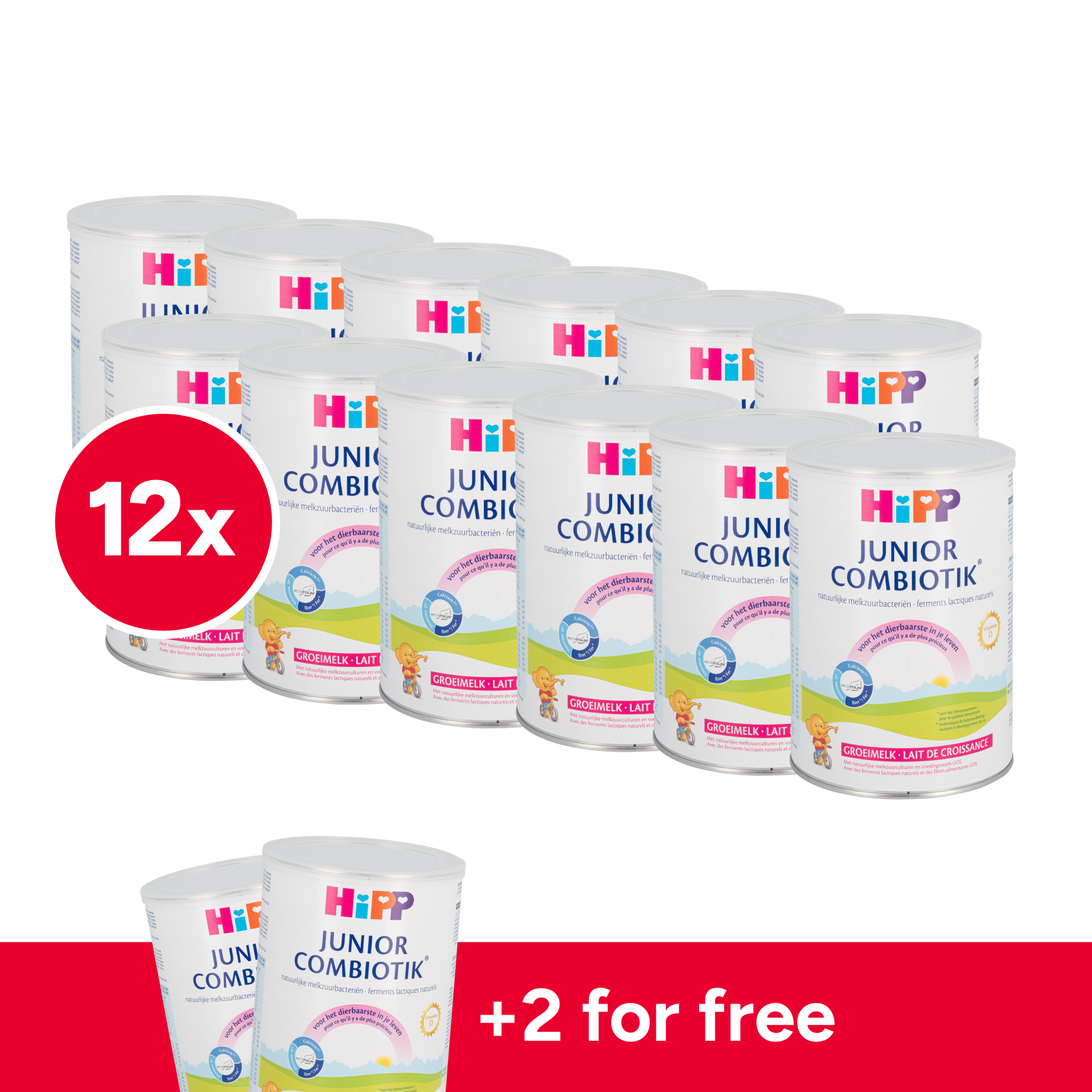 HiPP Dutch Bio Combiotik Junior Cow Milk Baby Formula • Stage 4