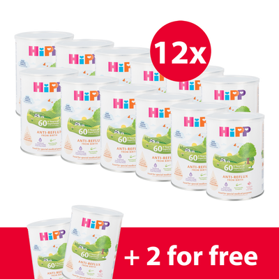 HiPP UK Anti-Reflux (AR) Cow Milk Baby Formula • All stages