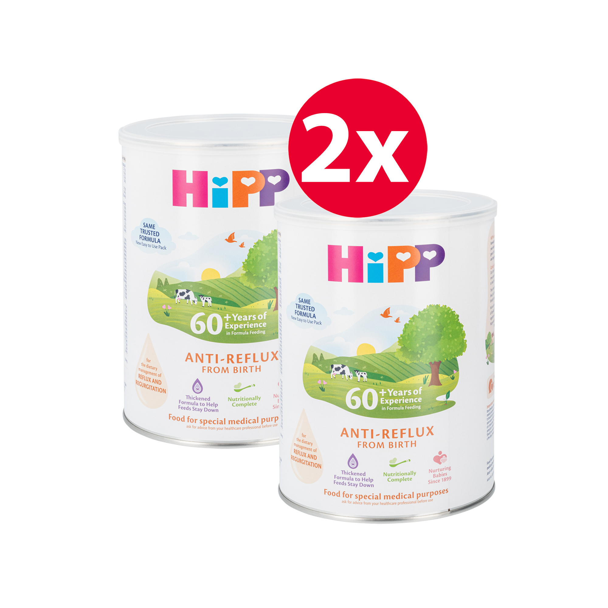 HiPP UK Anti-Reflux (AR) Cow Milk Baby Formula • All stages