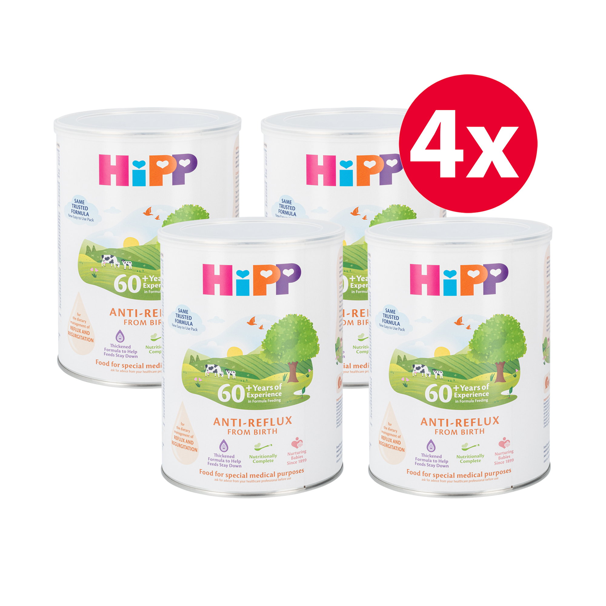 HiPP UK Anti-Reflux (AR) Cow Milk Baby Formula • All stages