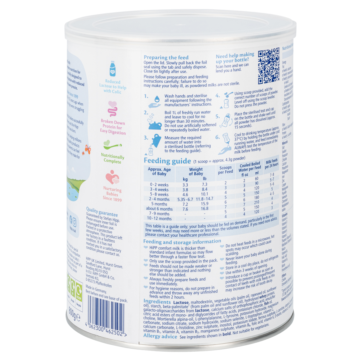 HiPP UK Comfort Combiotik • All stages