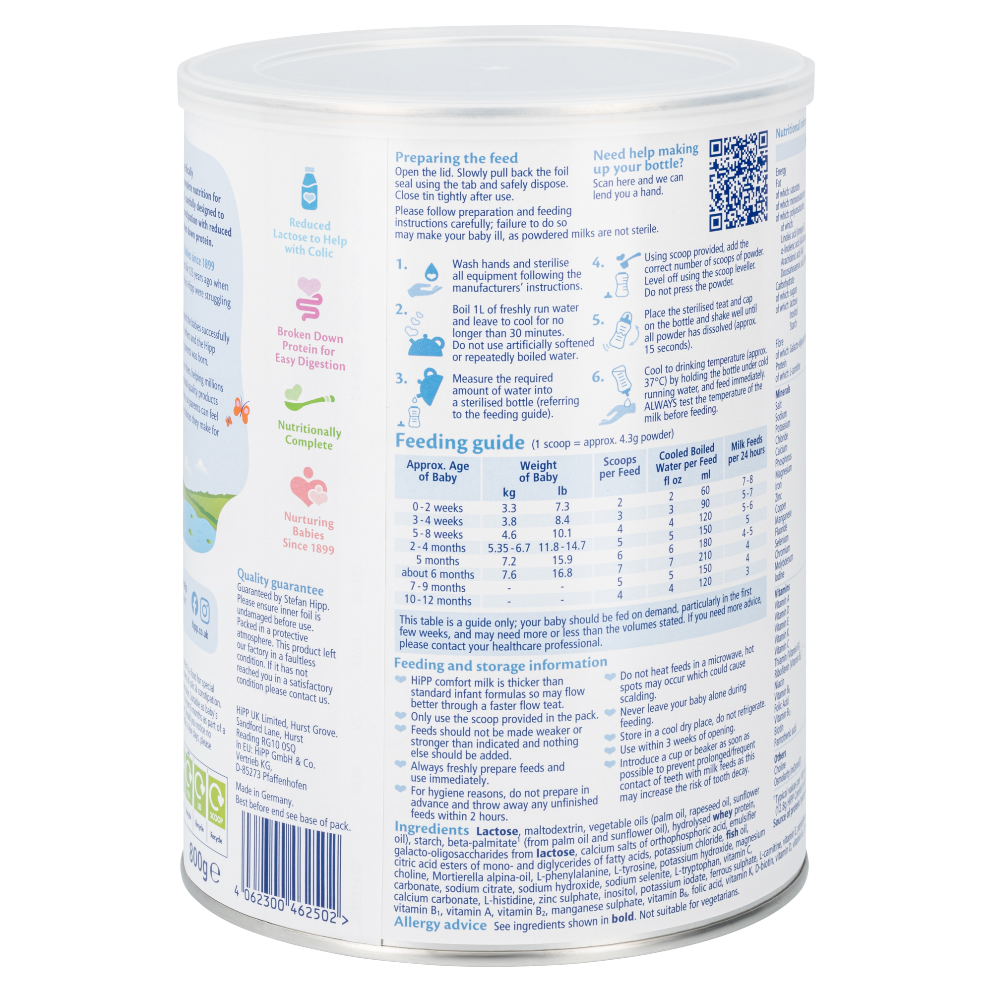 HiPP UK Comfort Combiotik • All stages