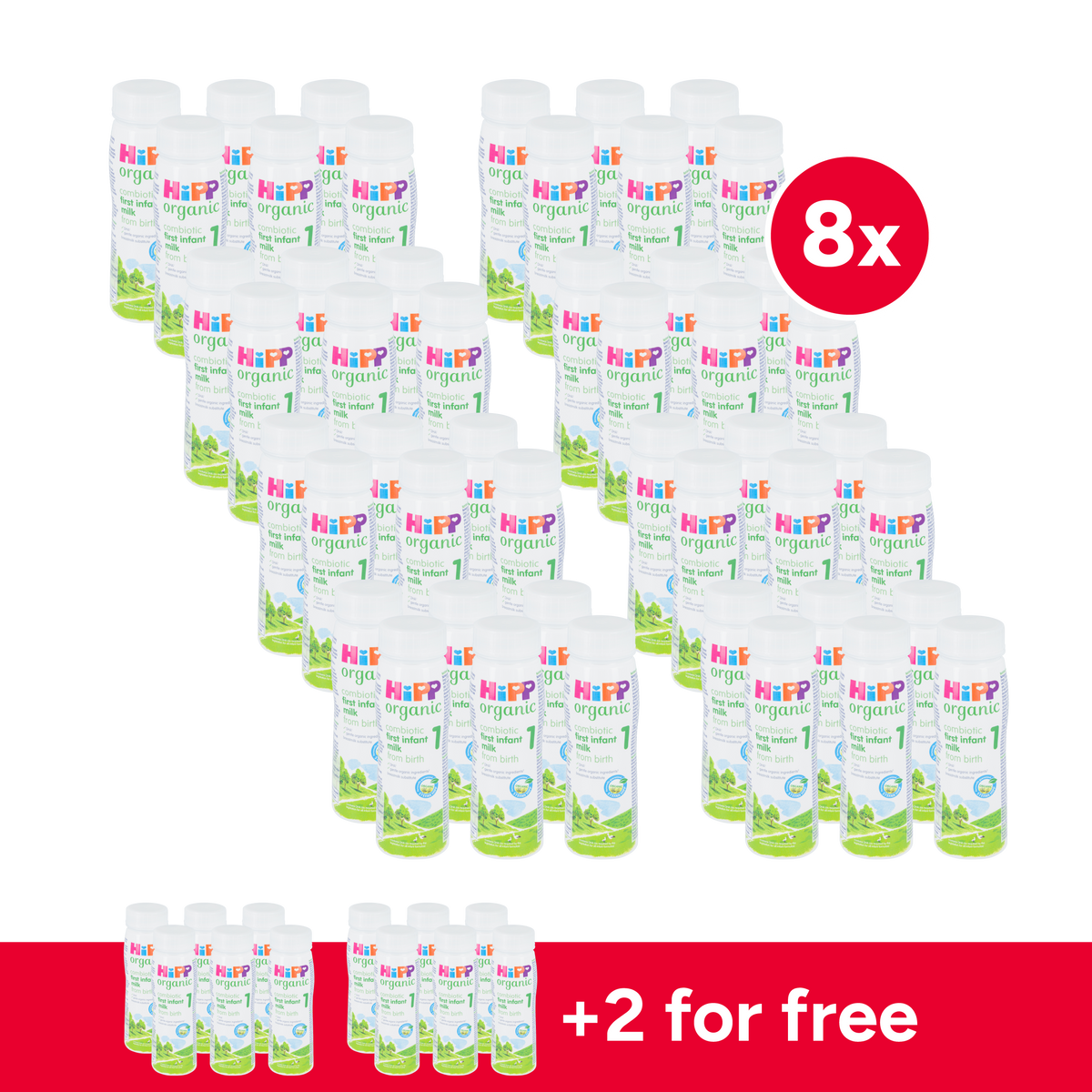 HiPP UK Ready to Feed Cow Milk Baby Formula • Stage 1
