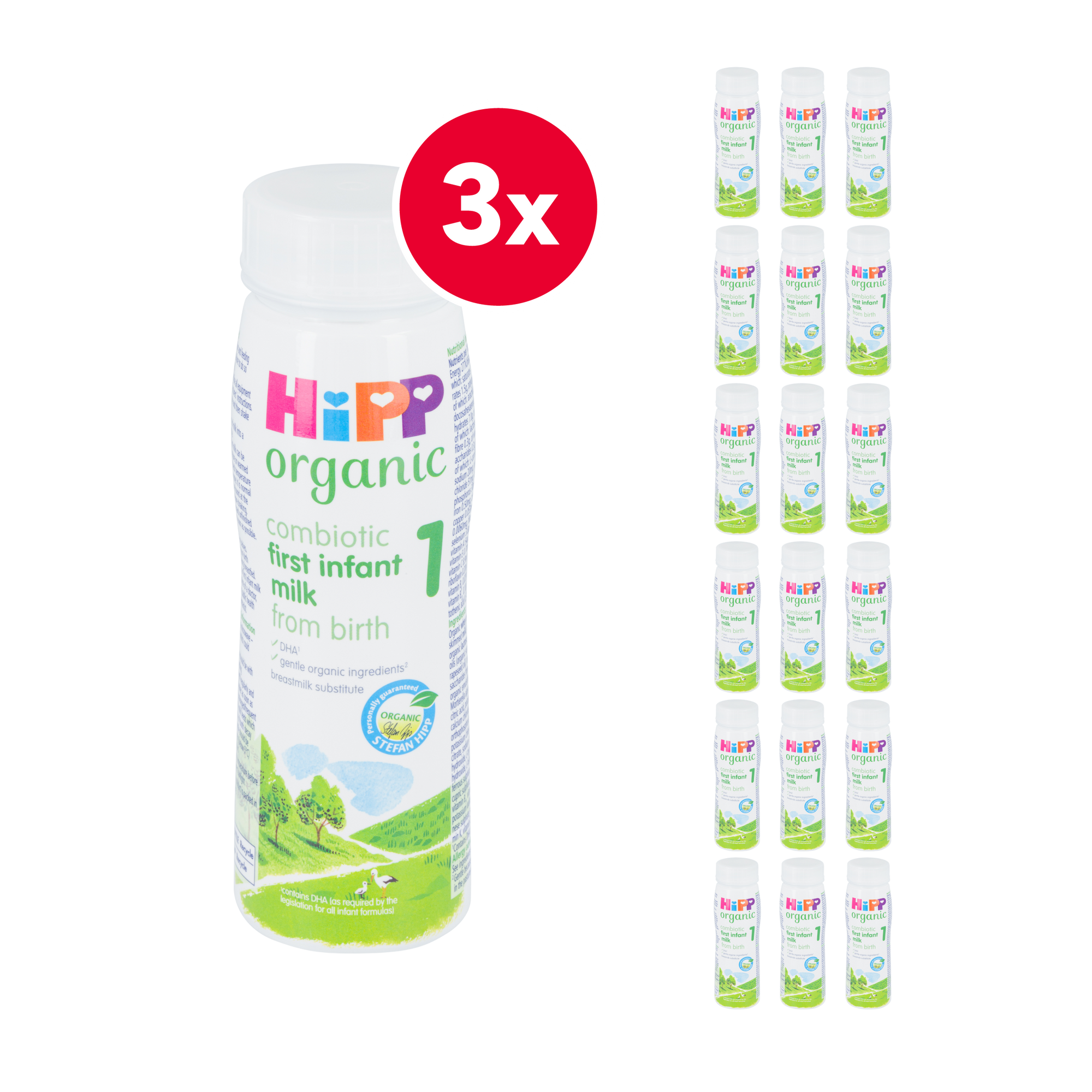 HiPP UK Ready to Feed Cow Milk Baby Formula • Stage 1