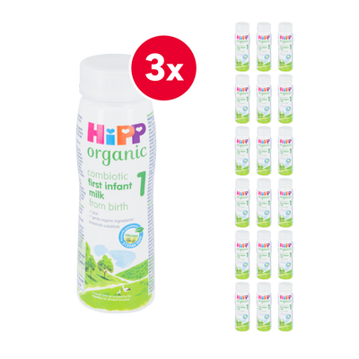 HiPP UK Ready to Feed Cow Milk Baby Formula • Stage 1