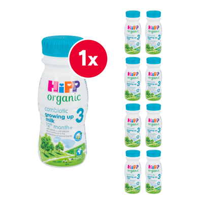 HiPP UK Ready to Feed Cow Milk Baby Formula • Stage 3