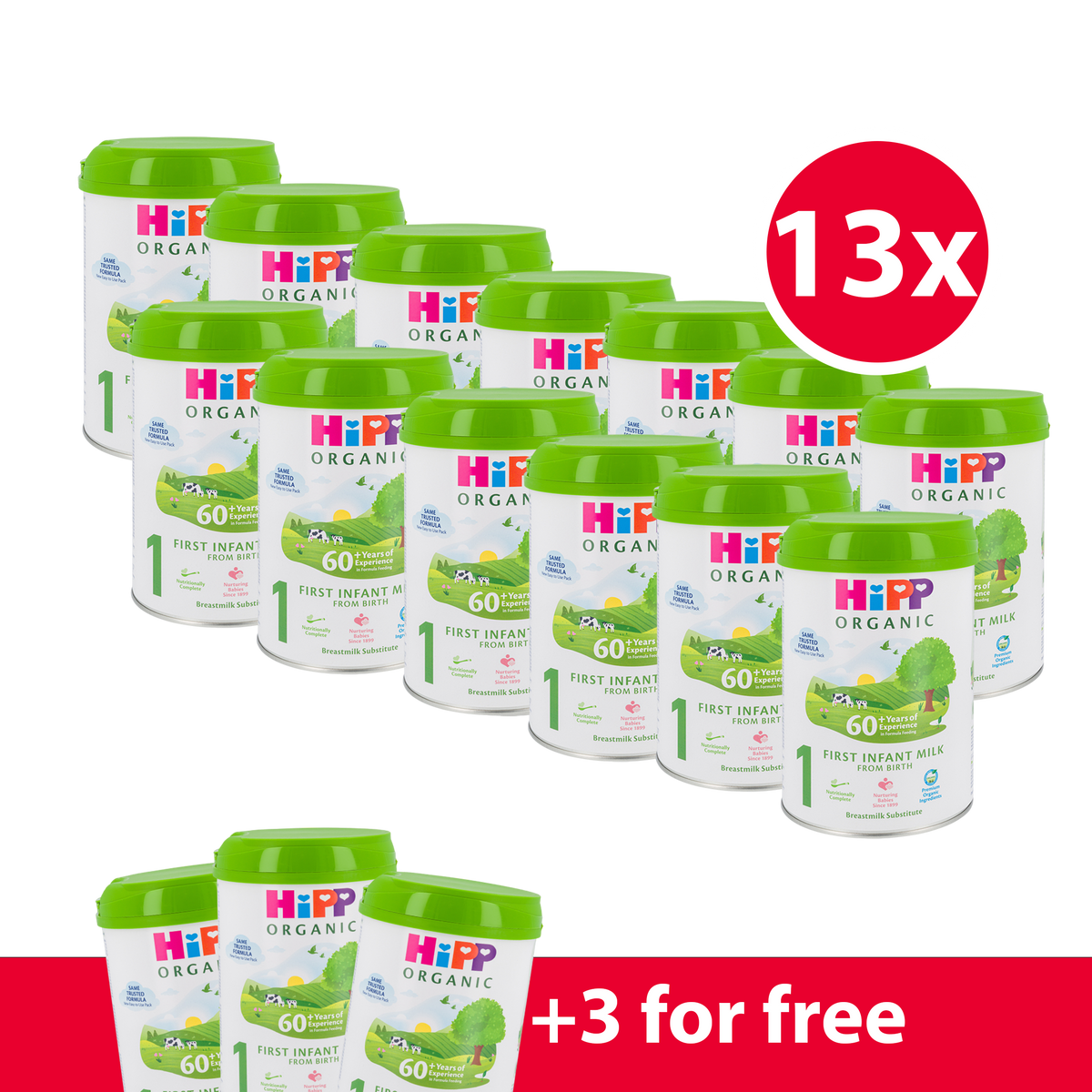 HiPP UK Bio Combiotik Cow Milk Baby Formula • Stage 1