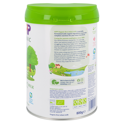 HiPP UK Bio Combiotik Cow Milk Baby Formula • Stage 1