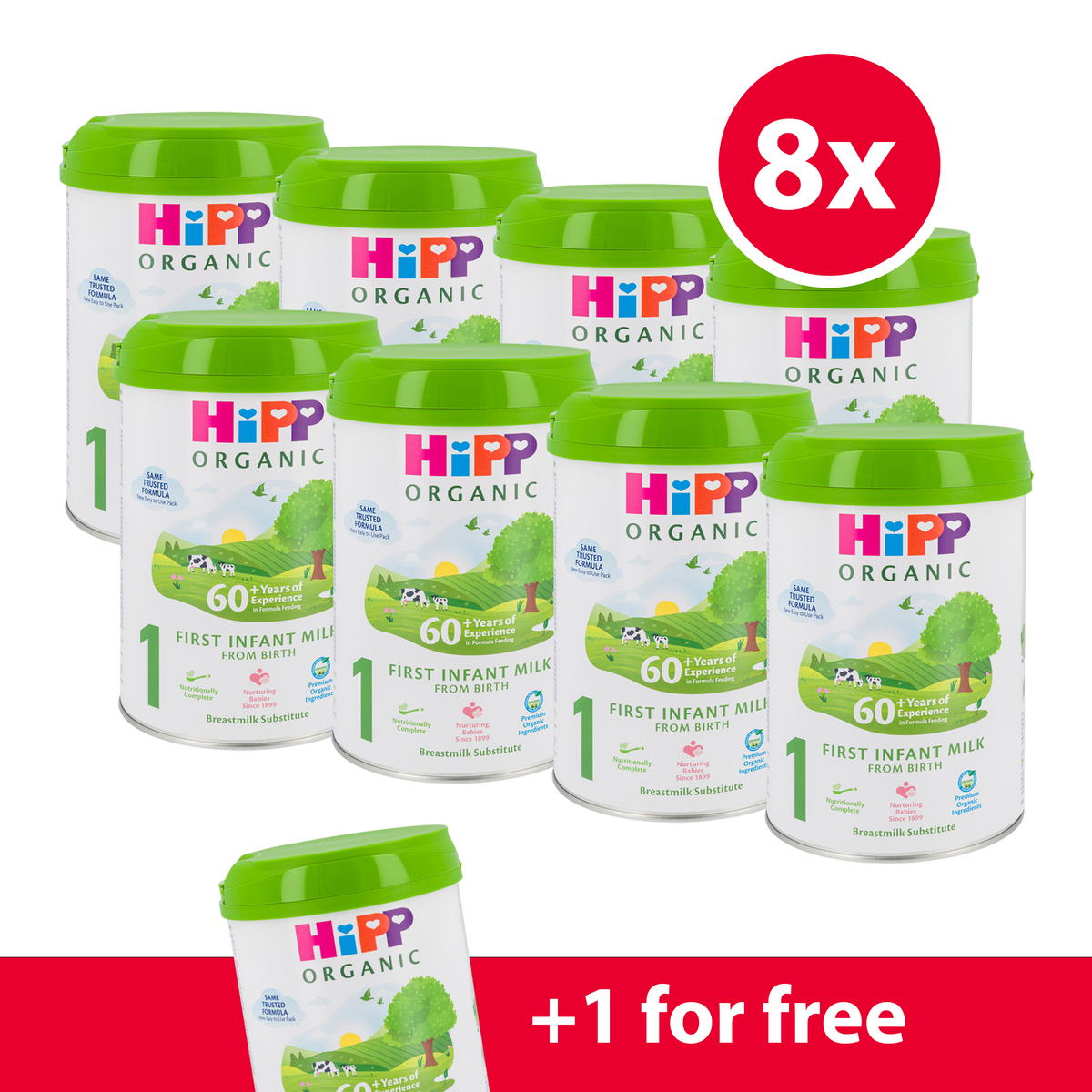 HiPP UK Bio Combiotik Cow Milk Baby Formula • Stage 1