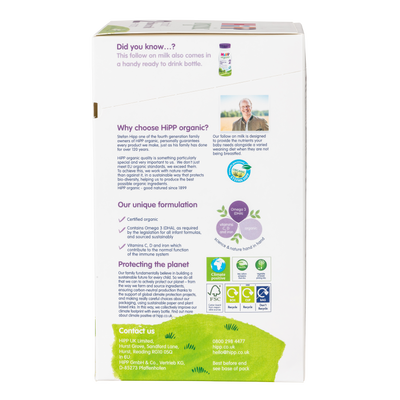 HiPP UK Bio Combiotik Cow Milk Formula • Stage 2