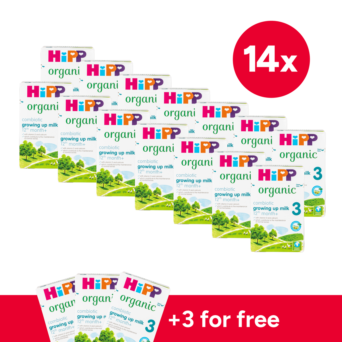 HiPP UK Bio Combiotik Cow Milk Baby Formula • Stage 3