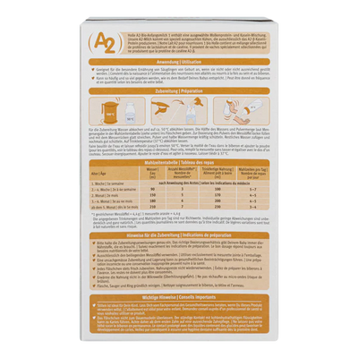 Holle A2 Cow Milk Formula • Stage 1