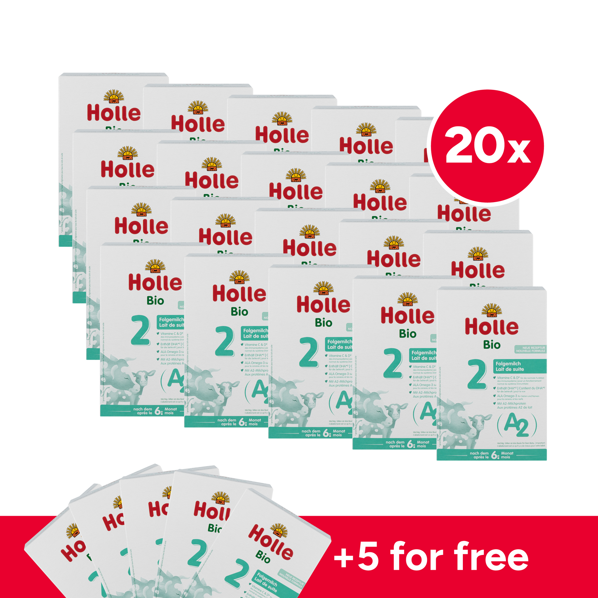 Holle A2 Cow Milk Baby Formula • Stage 2