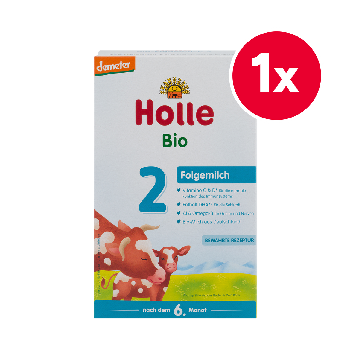 Holle German Cow Milk Baby Formula • Stage 2