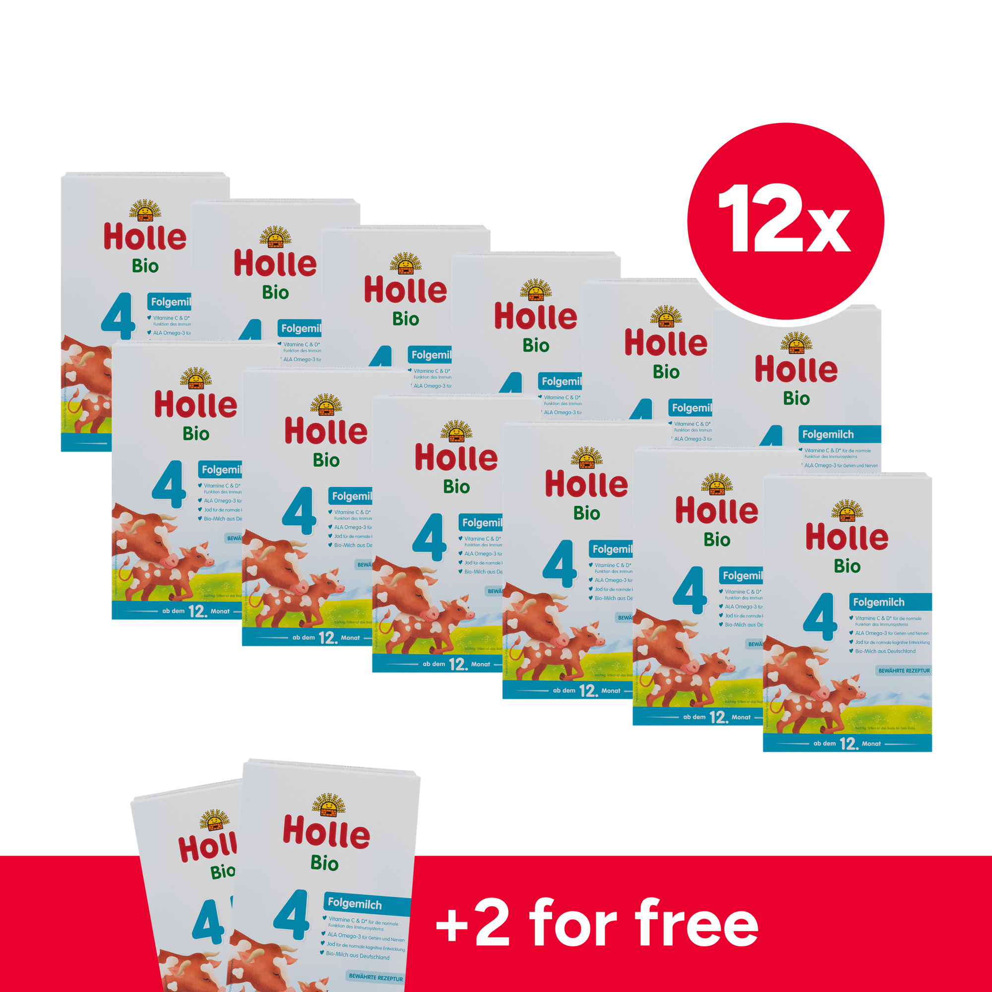 Holle German Cow Milk Baby Formula • Stage 4