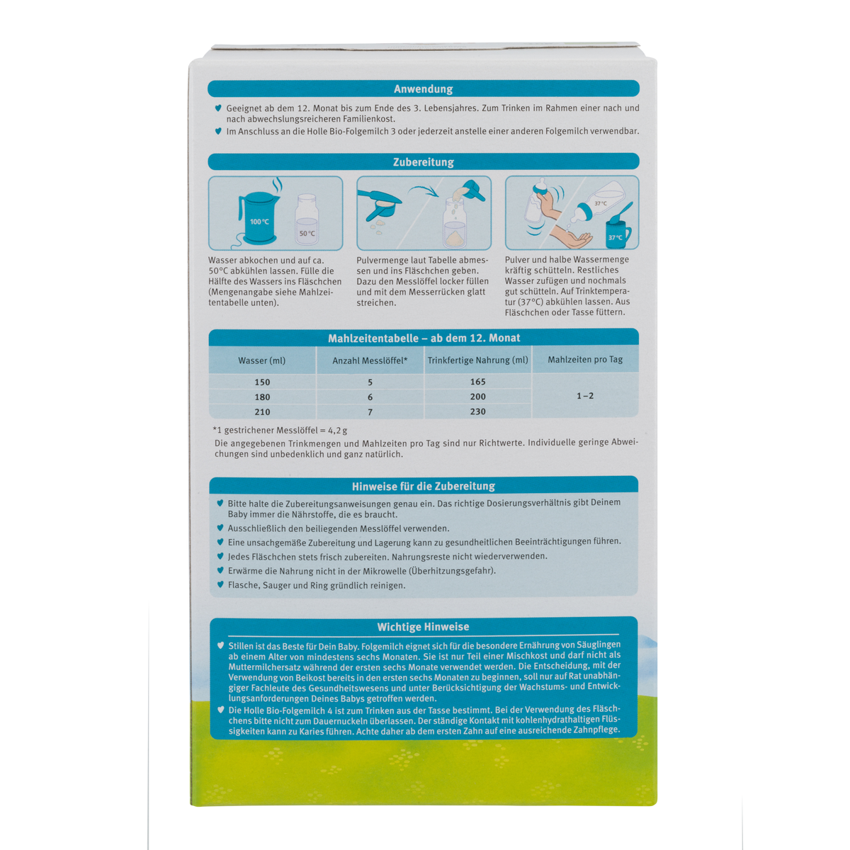 Holle German Cow Milk Formula • Stage 4