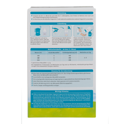 Holle German Cow Milk Formula • Stage 4