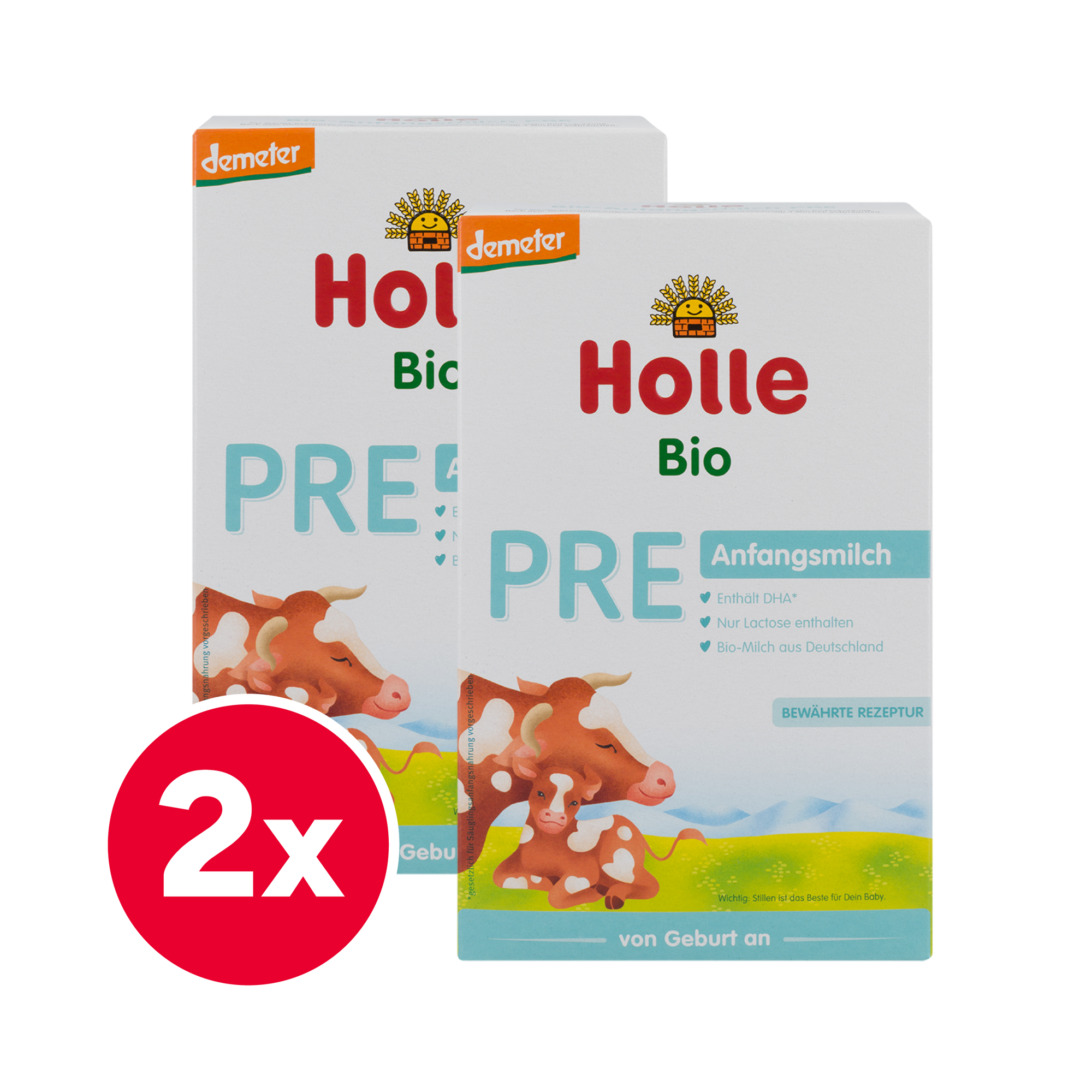 Holle German Cow Milk Baby Formula • Stage Pre