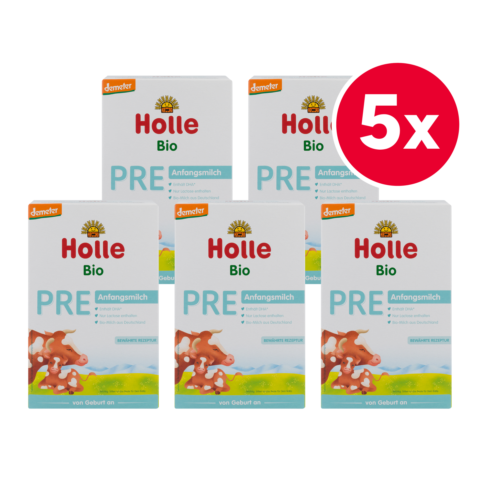 Holle German Cow Milk Baby Formula • Stage Pre
