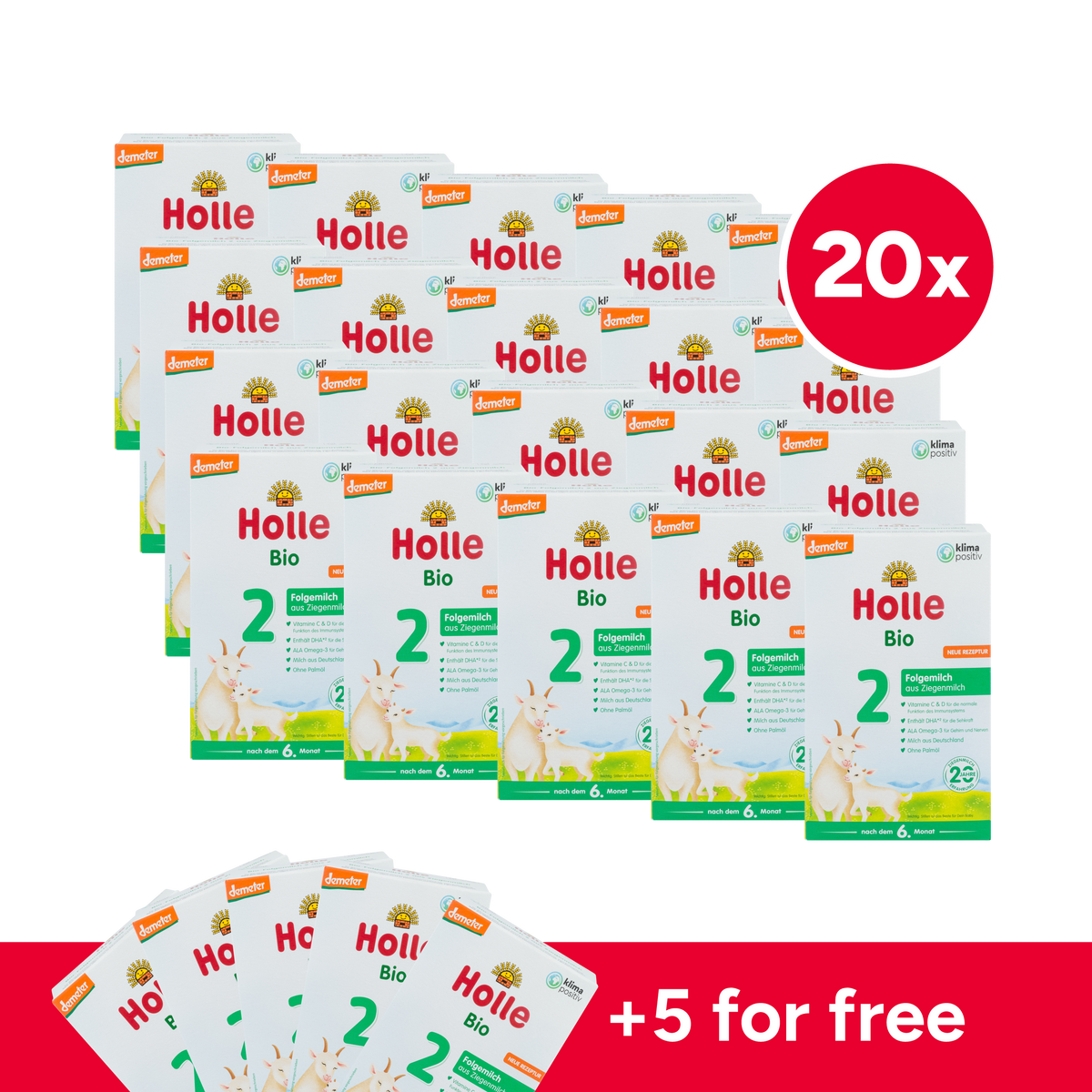 Holle German Goat Milk Baby Formula • Stage 2