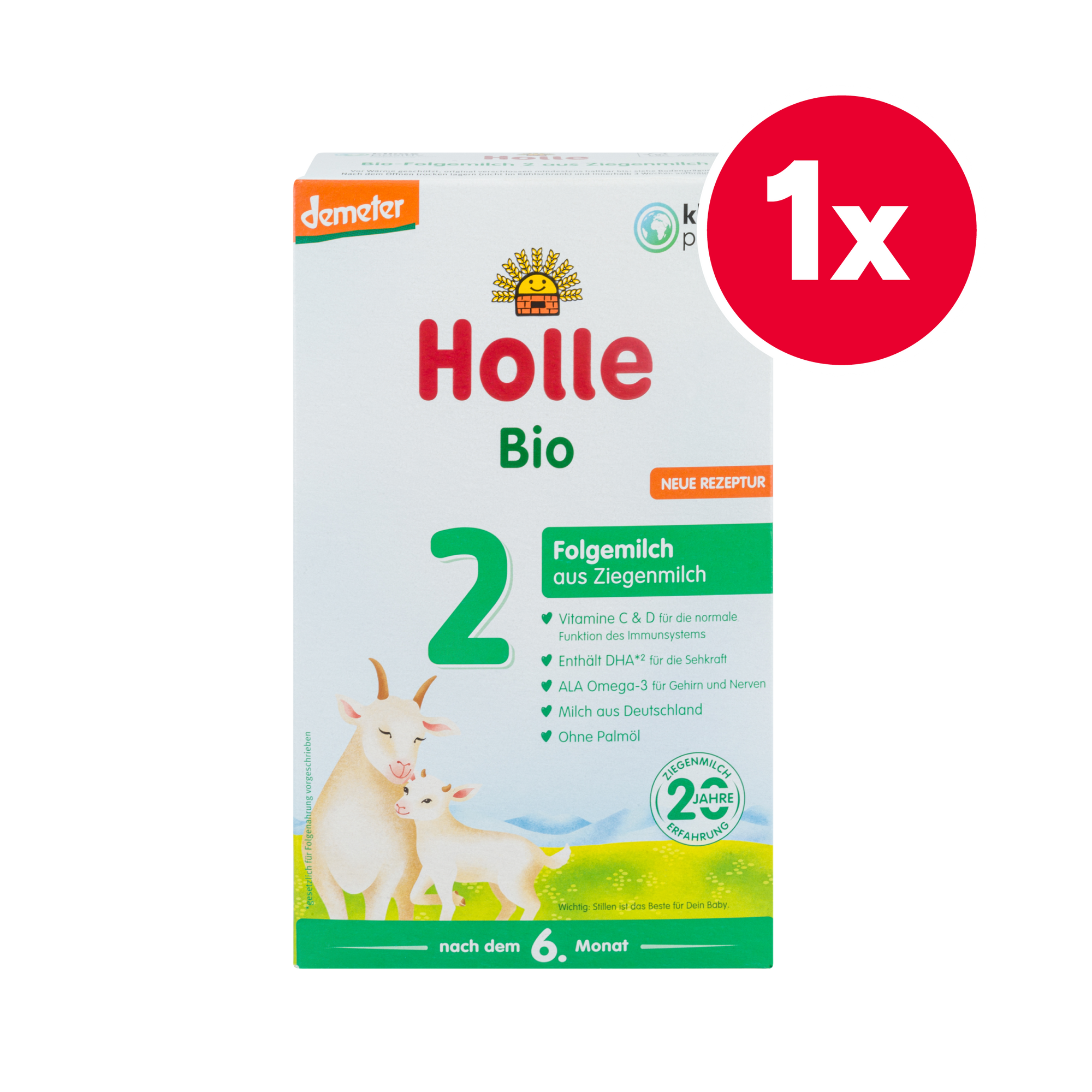 Holle German Goat Milk Baby Formula • Stage 2