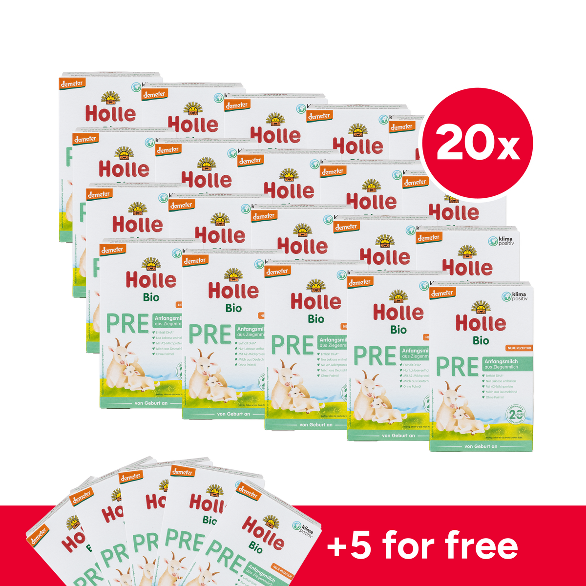 Holle German Goat Milk Baby Formula • Stage Pre