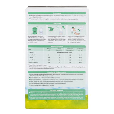 Holle German Goat Milk Formula • Stage Pre