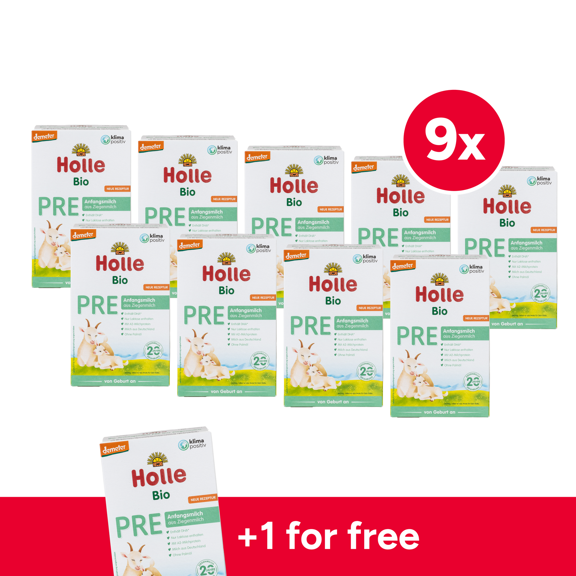 Holle German Goat Milk Baby Formula • Stage Pre