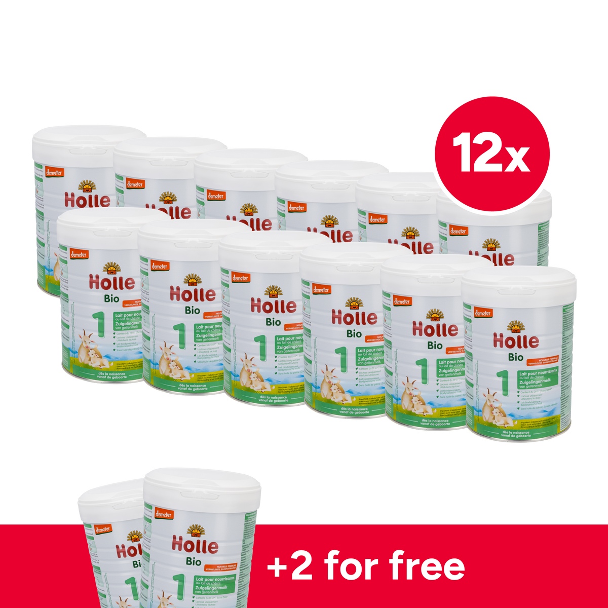 Holle Dutch Goat Milk Baby Formula • Stage 1
