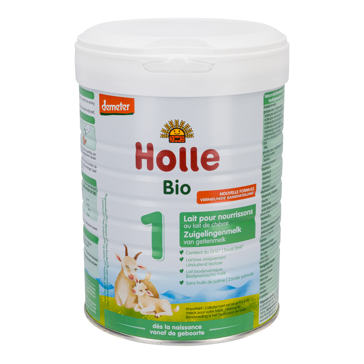 Holle Dutch Goat Milk Formula • Stage 1