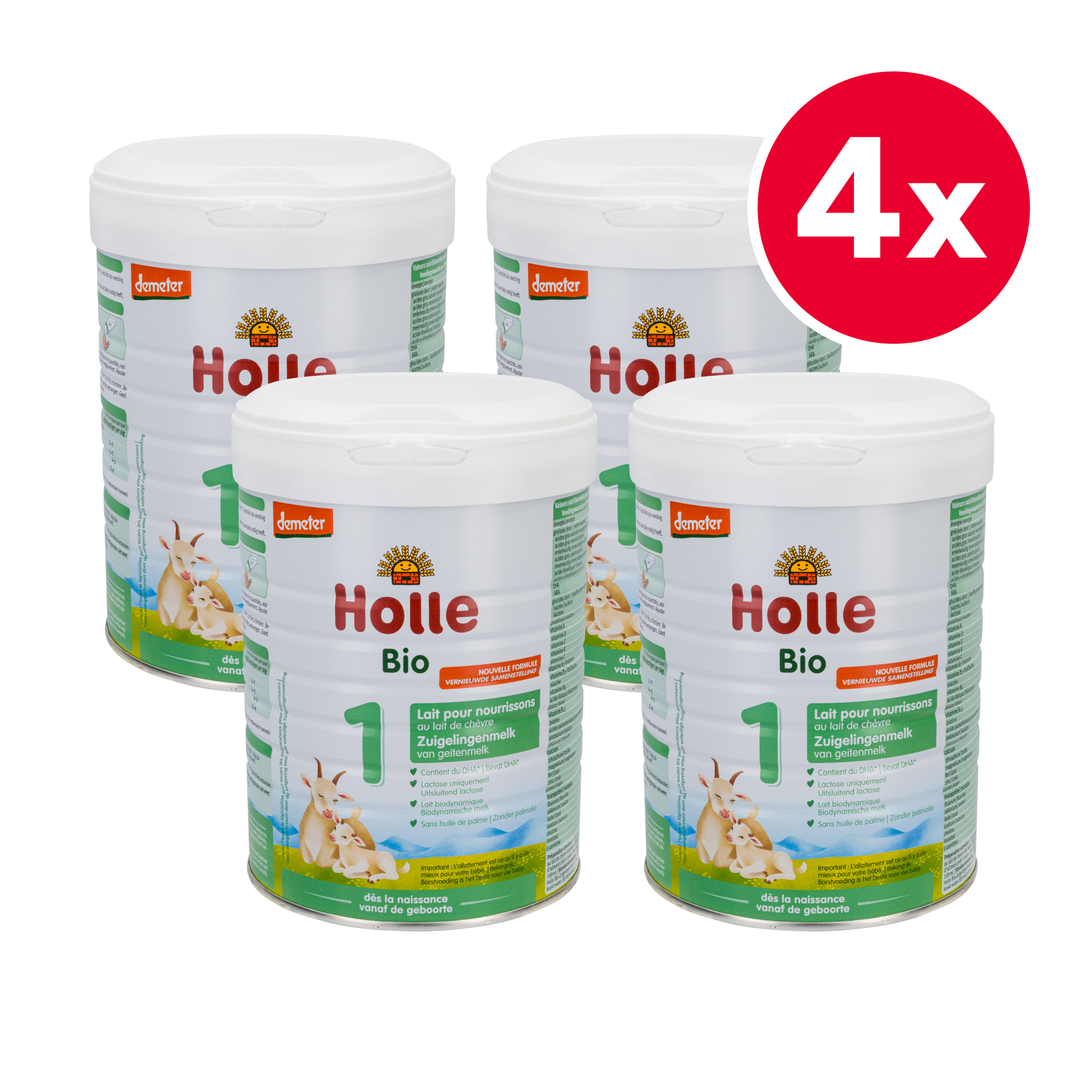Holle Dutch Goat Milk Baby Formula • Stage 1