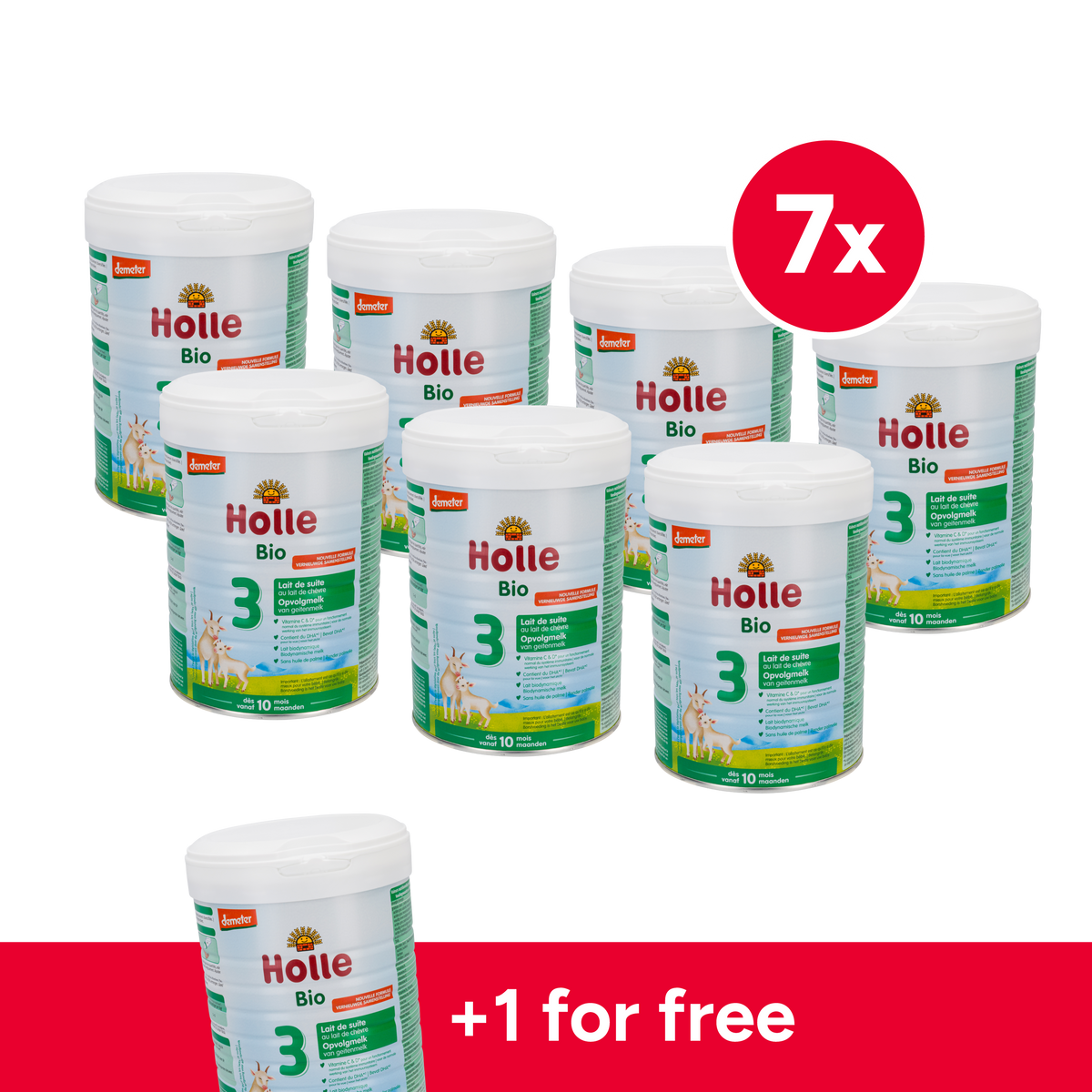 Holle Dutch Goat Milk Baby Formula • Stage 3