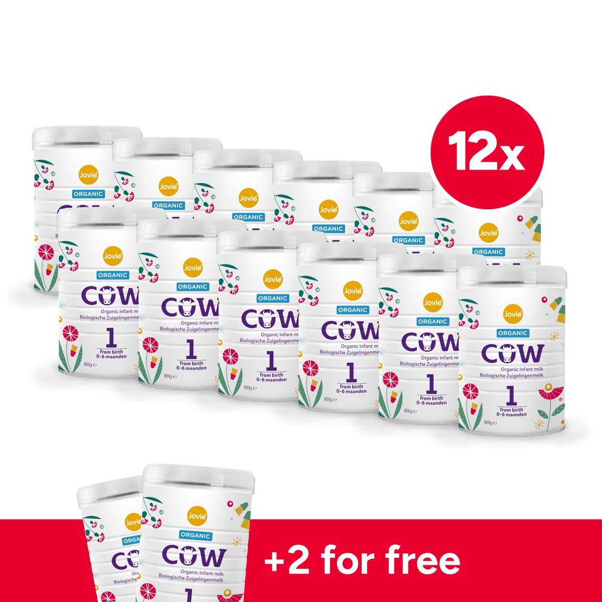 Jovie Cow Milk Baby Formula • Stage 1