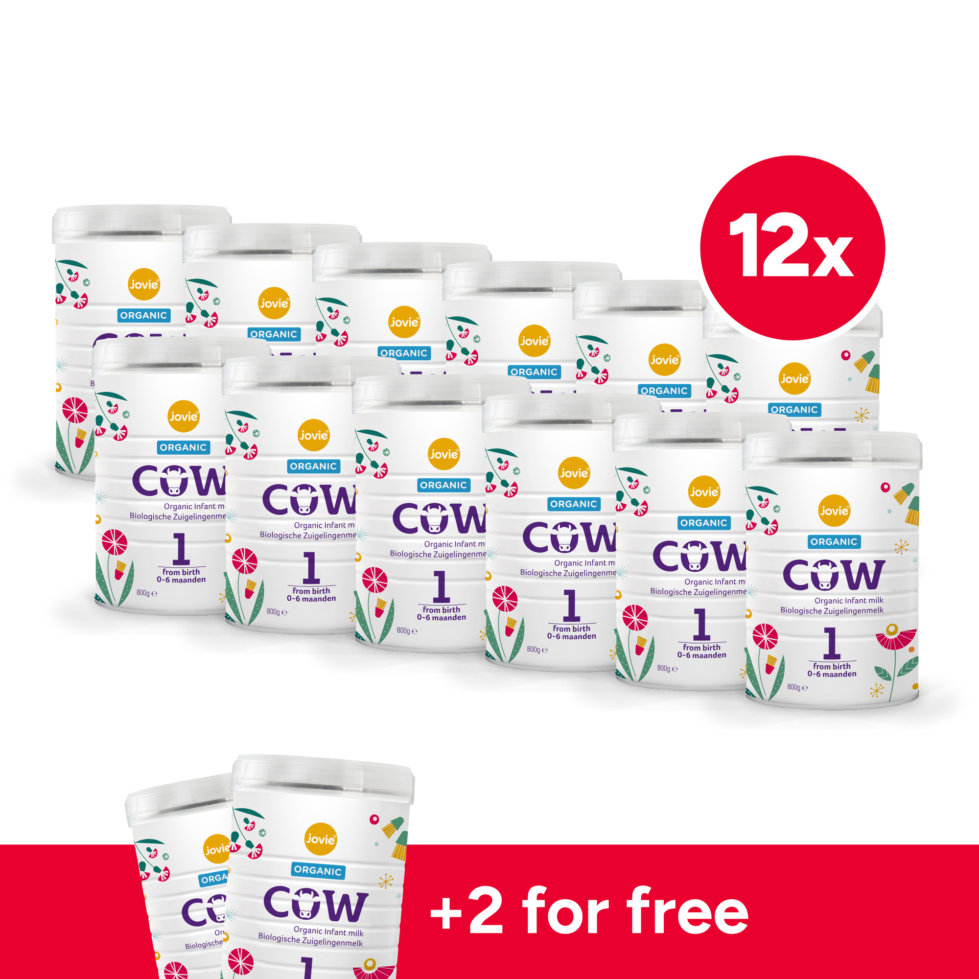Jovie Cow Milk Baby Formula • Stage 1