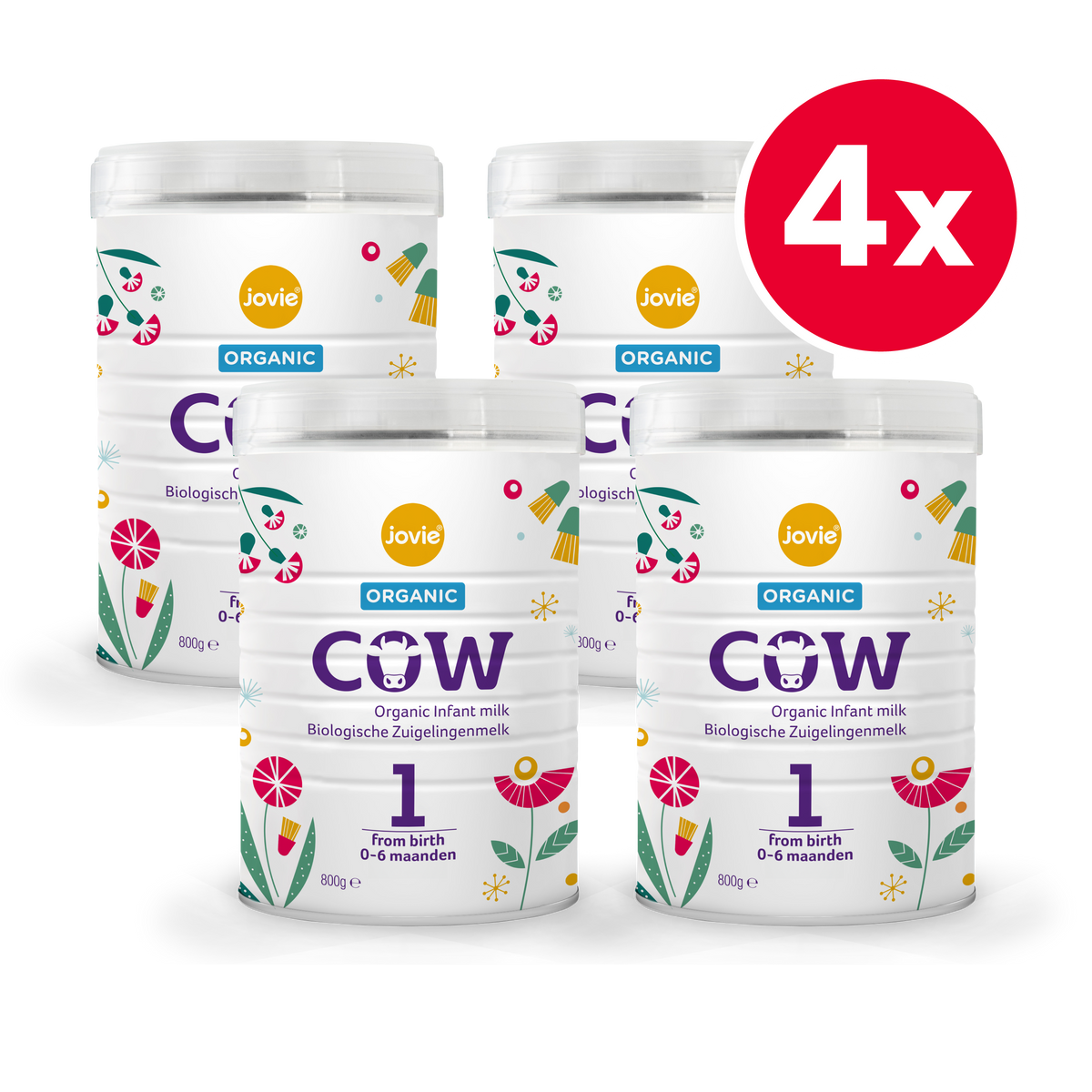 Jovie Cow Milk Baby Formula • Stage 1