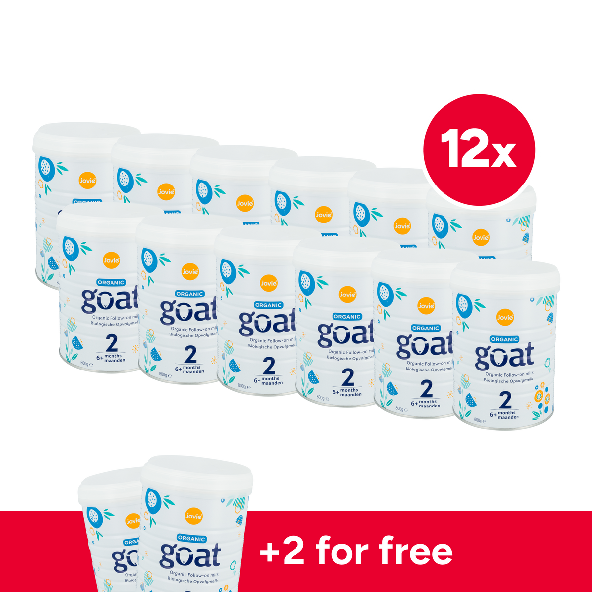 Jovie Goat Milk Baby Formula • Stage 2