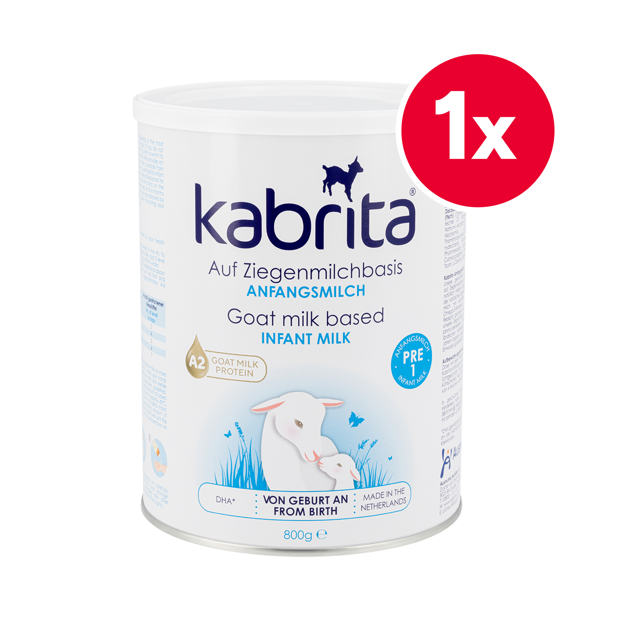 Kabrita Goat Milk Baby Formula 800 gr • Stage 1