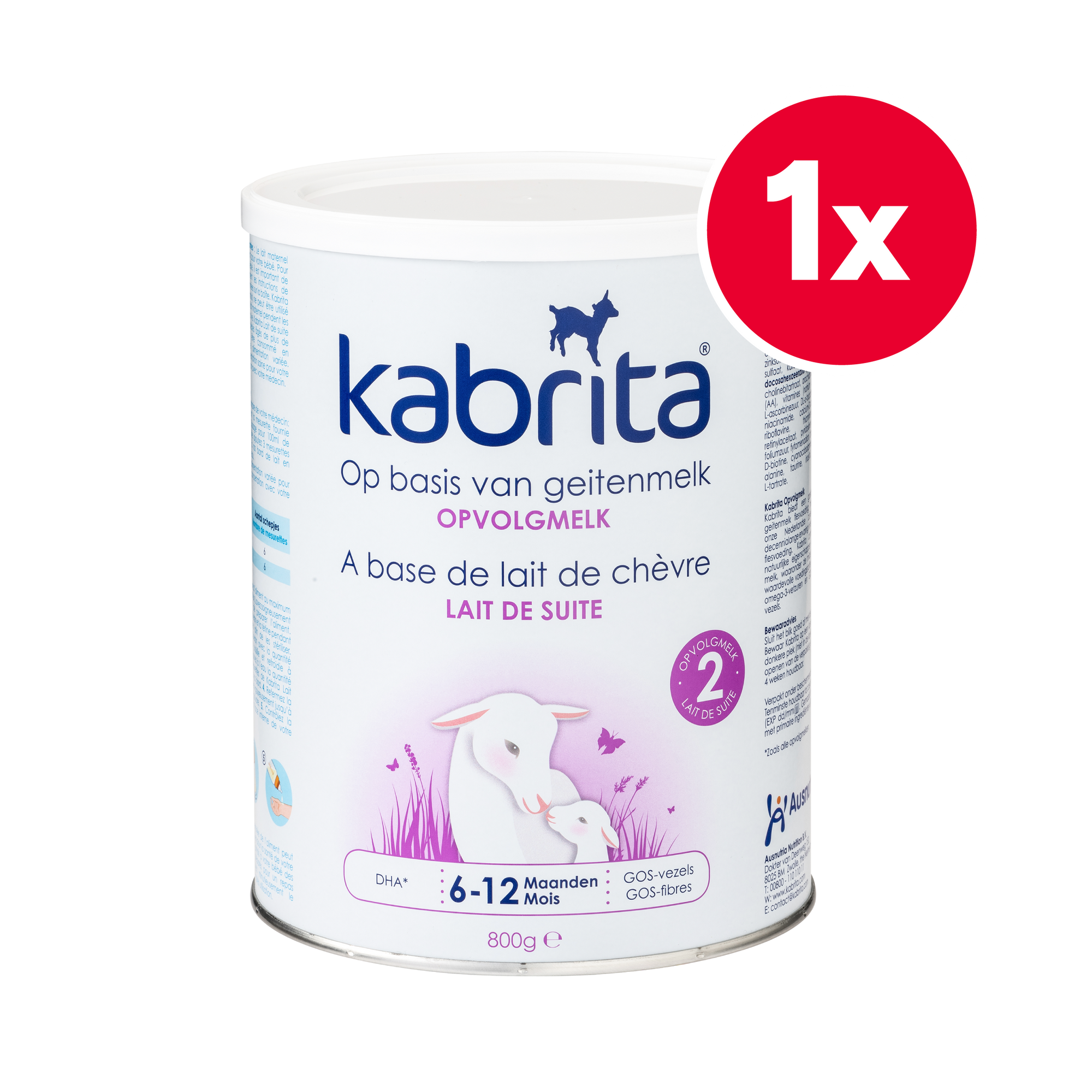 Kabrita Goat Milk Baby Formula 800 gr • Stage 2