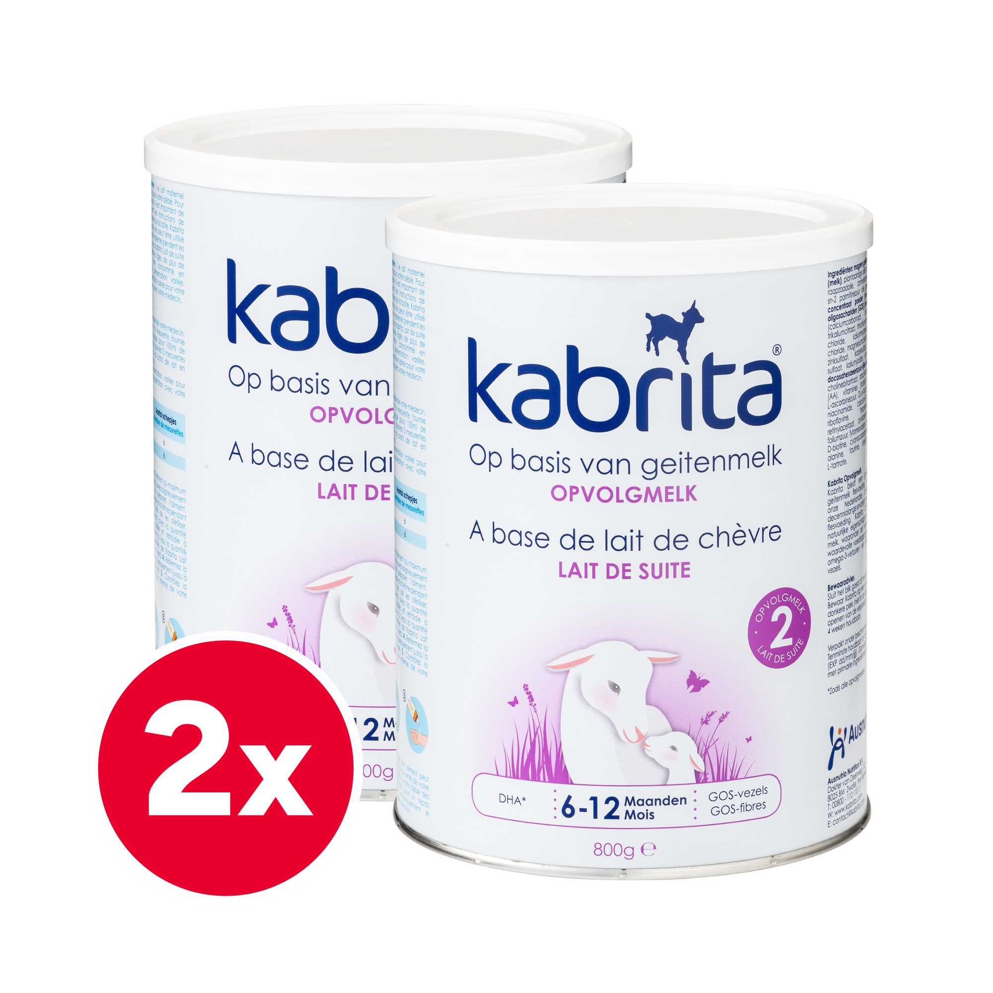 Kabrita Goat Milk Baby Formula 800 gr • Stage 2