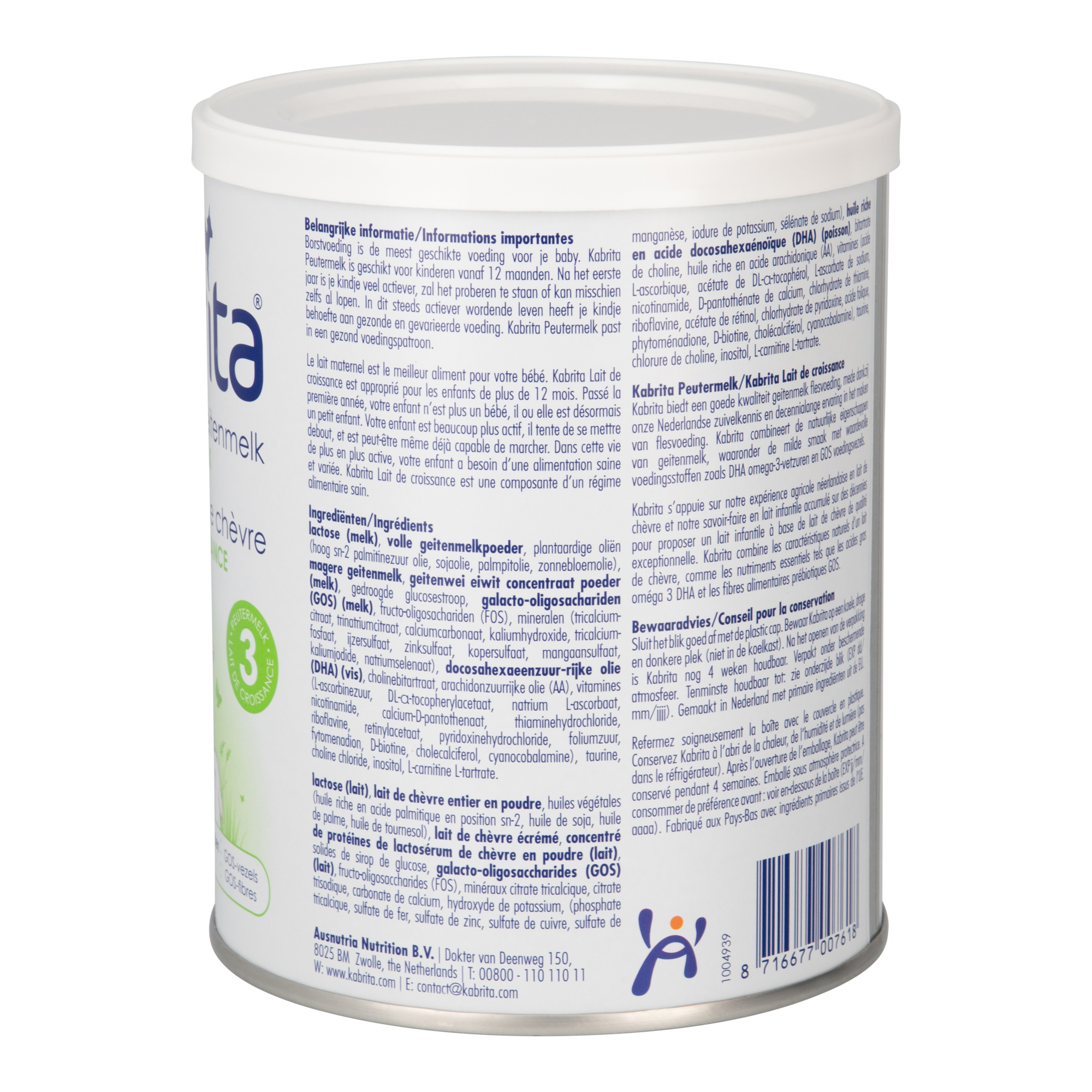 Kabrita Goat Milk Baby Formula 400 gr • Stage 3