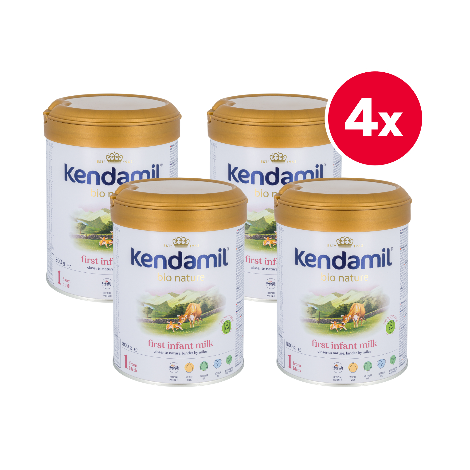 Kendamil Bio Nature Cow Milk Baby Formula • Stage 1