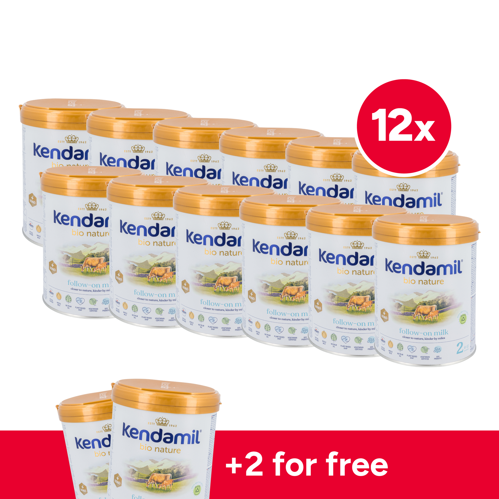 Kendamil Bio Nature Cow Milk Baby Formula • Stage 2