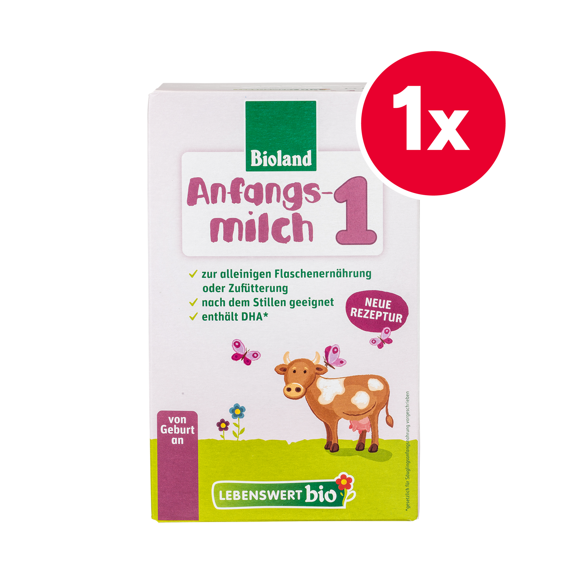 Lebenswert Bioland Cow Milk Baby Formula • Stage 1