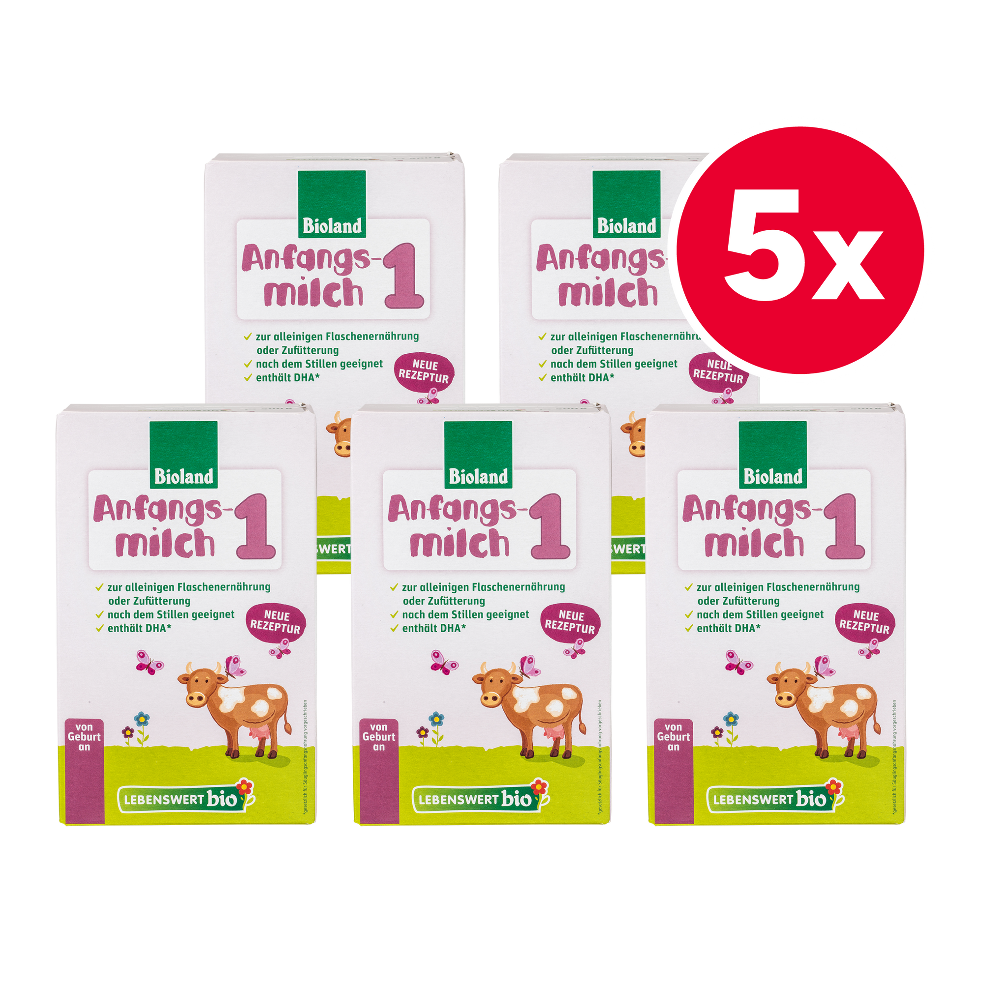 Lebenswert Bioland Cow Milk Baby Formula • Stage 1