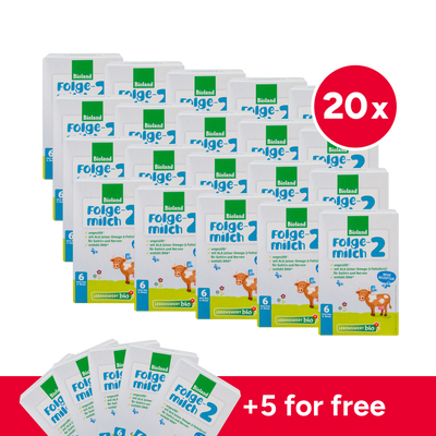 Lebenswert Bioland Cow Milk Baby Formula • Stage 2