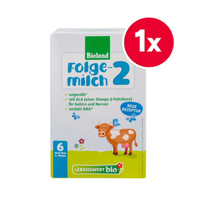 Lebenswert Bioland Cow Milk Baby Formula • Stage 2