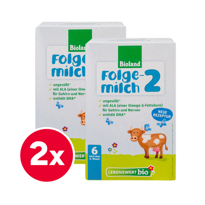 Lebenswert Bioland Cow Milk Baby Formula • Stage 2