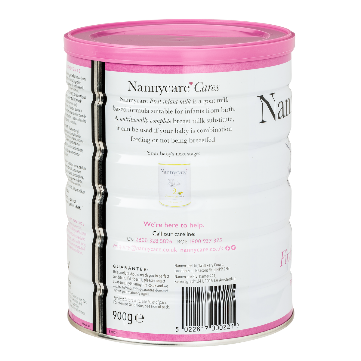 Nannycare Goat Milk Formula • Stage 1