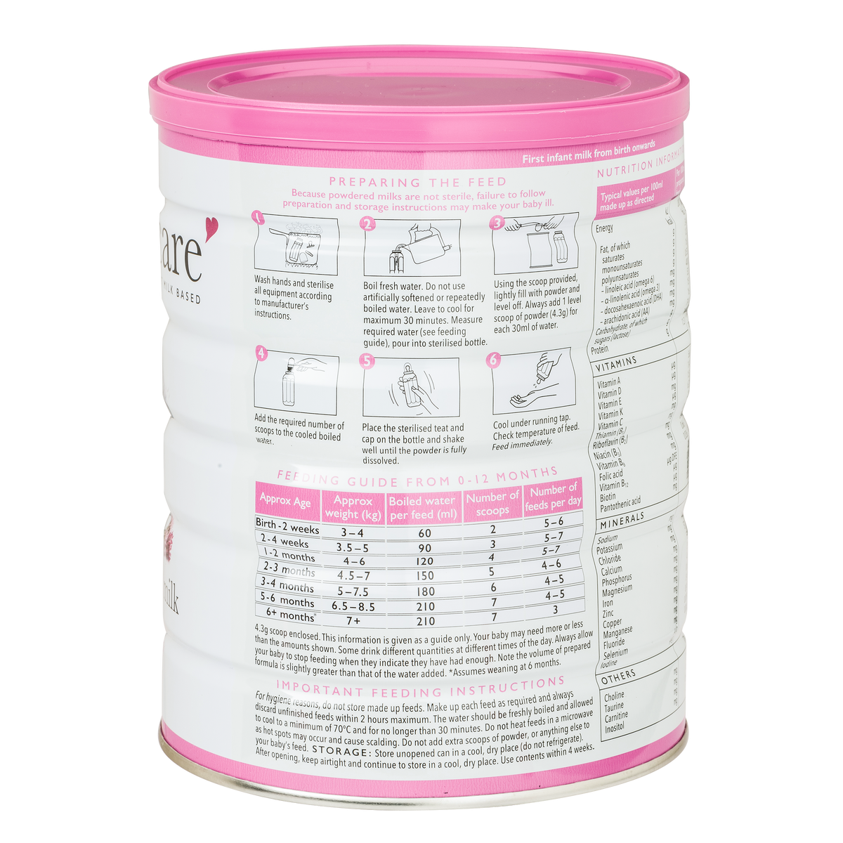 Nannycare Goat Milk Formula • Stage 1